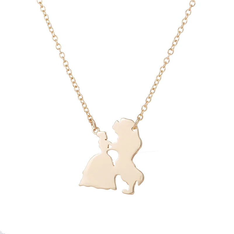 Colar Amor Eterno - Pingente Minimalista Banhado a Ouro
