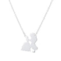 Colar Amor Eterno - Pingente Minimalista Banhado a Ouro