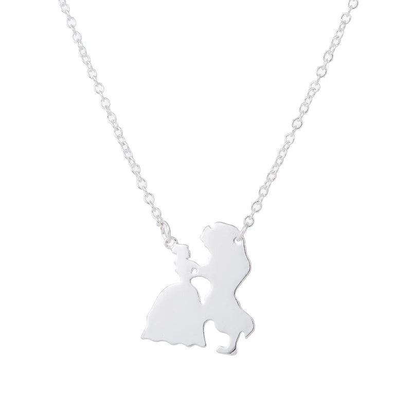 Colar Amor Eterno - Pingente Minimalista Banhado a Ouro