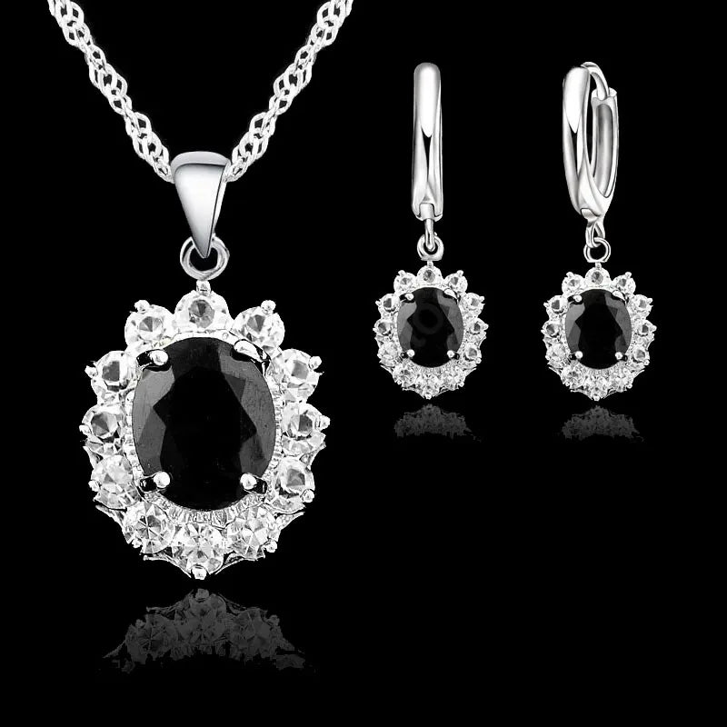 Conjunto Real Princess - Colar e Brincos de Gala Cravados com Cristais