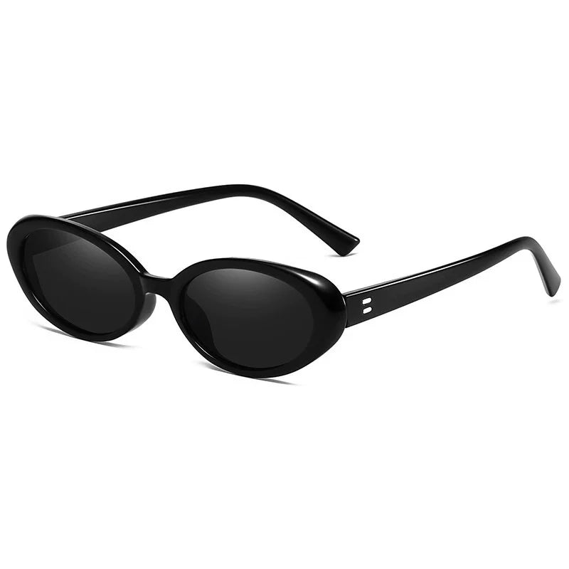 Óculos de Sol Oval Celine - Silhueta Compacta Retro com Proteção UV400