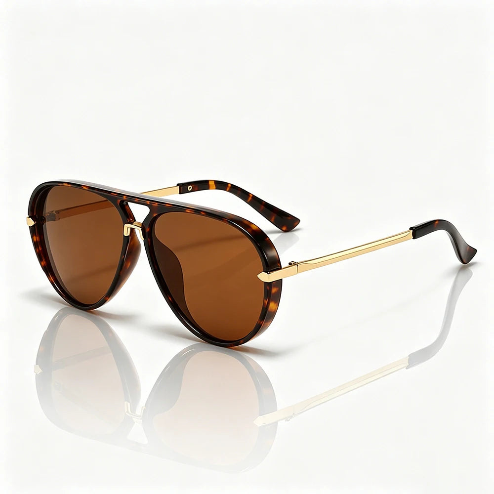 Óculos de Sol Pilot Heritage - Design Clássico Aviador com Proteção UV400