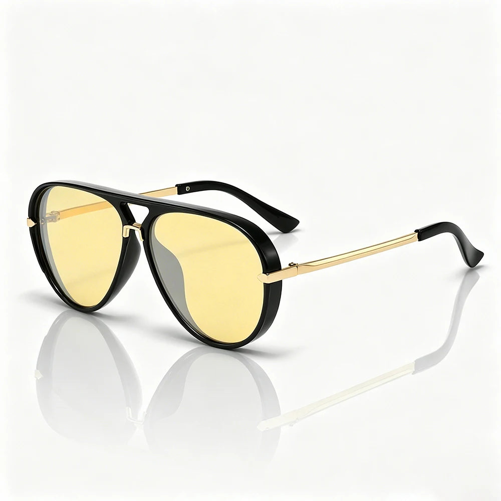Óculos de Sol Pilot Heritage - Design Clássico Aviador com Proteção UV400