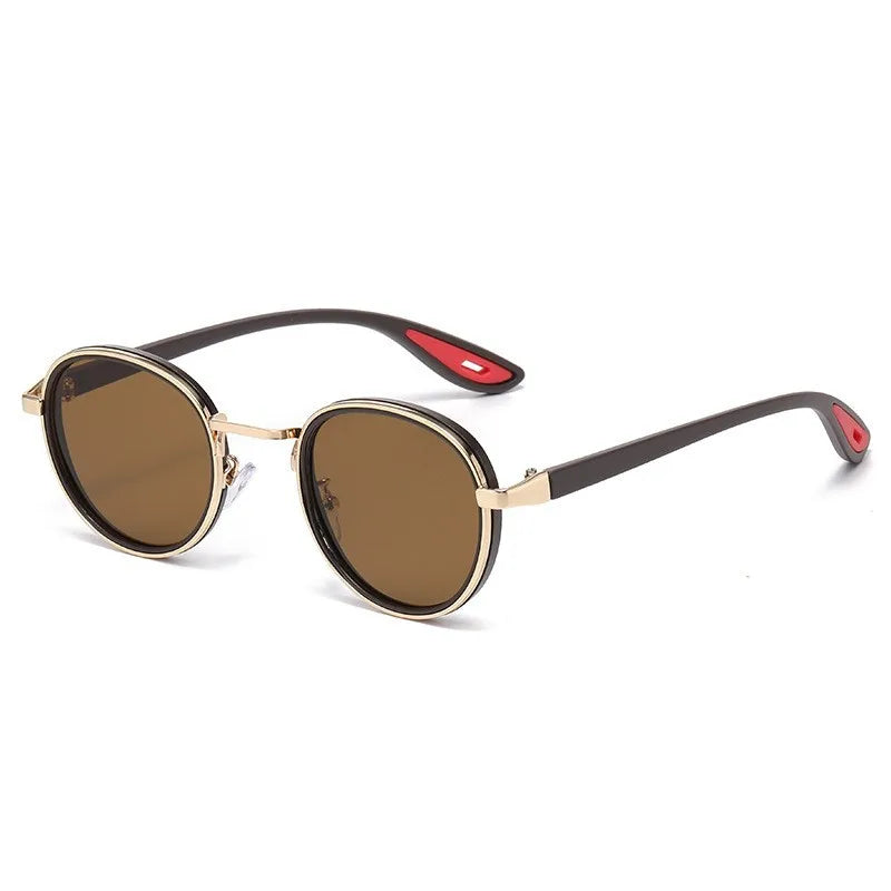 Óculos de Sol Round Rebel - Estilo Retro Urbano com Proteção UV400