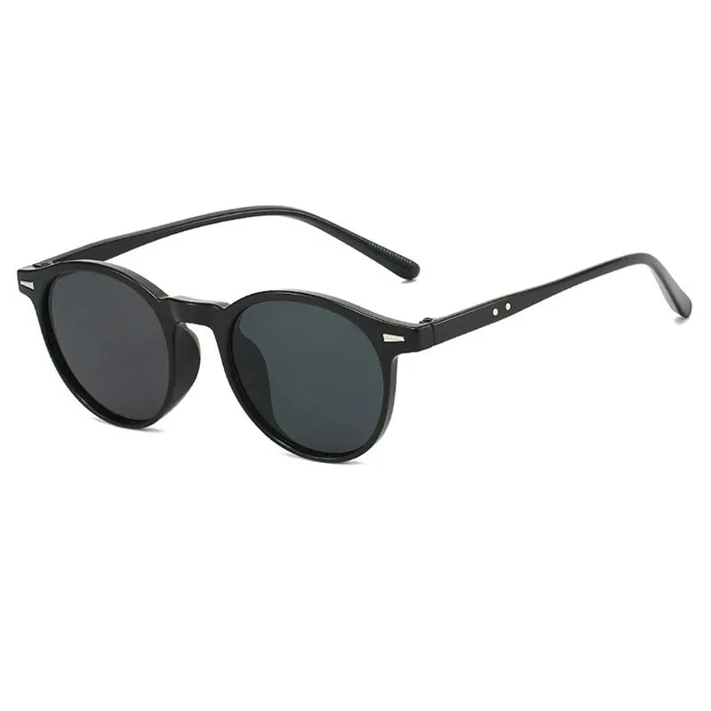 Óculos de Sol Round Rebel - Estilo Retro Urbano com Proteção UV400