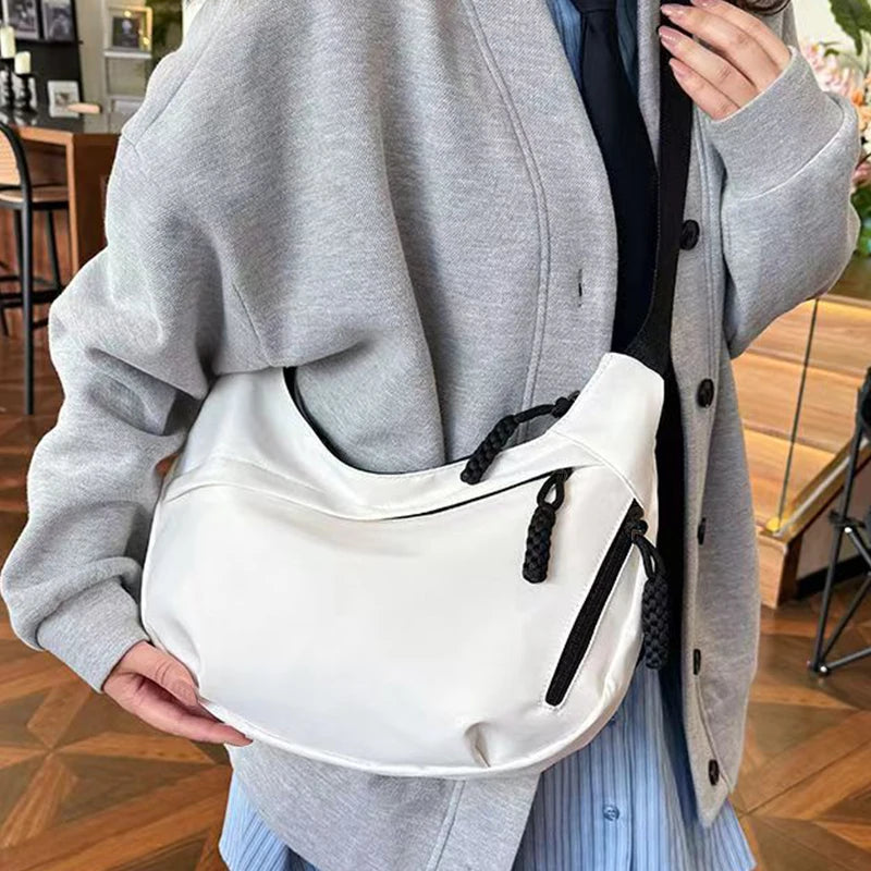 Mala Transversal Nylon Urban - Tecido Técnico Impermeável com Alça Confort Adjustable