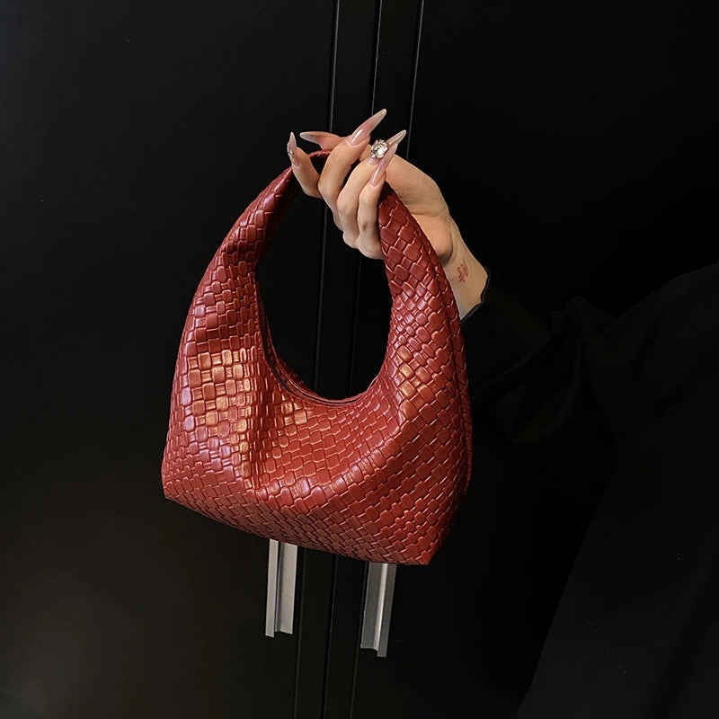 Mala Tote Suede Cord - Alças Duplas em Corda de Grife com Acabamento Aveludado