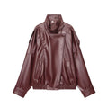 Jaqueta Aviador Urban Oversized - Modelagem Comfort em Cabedal Premium Soft