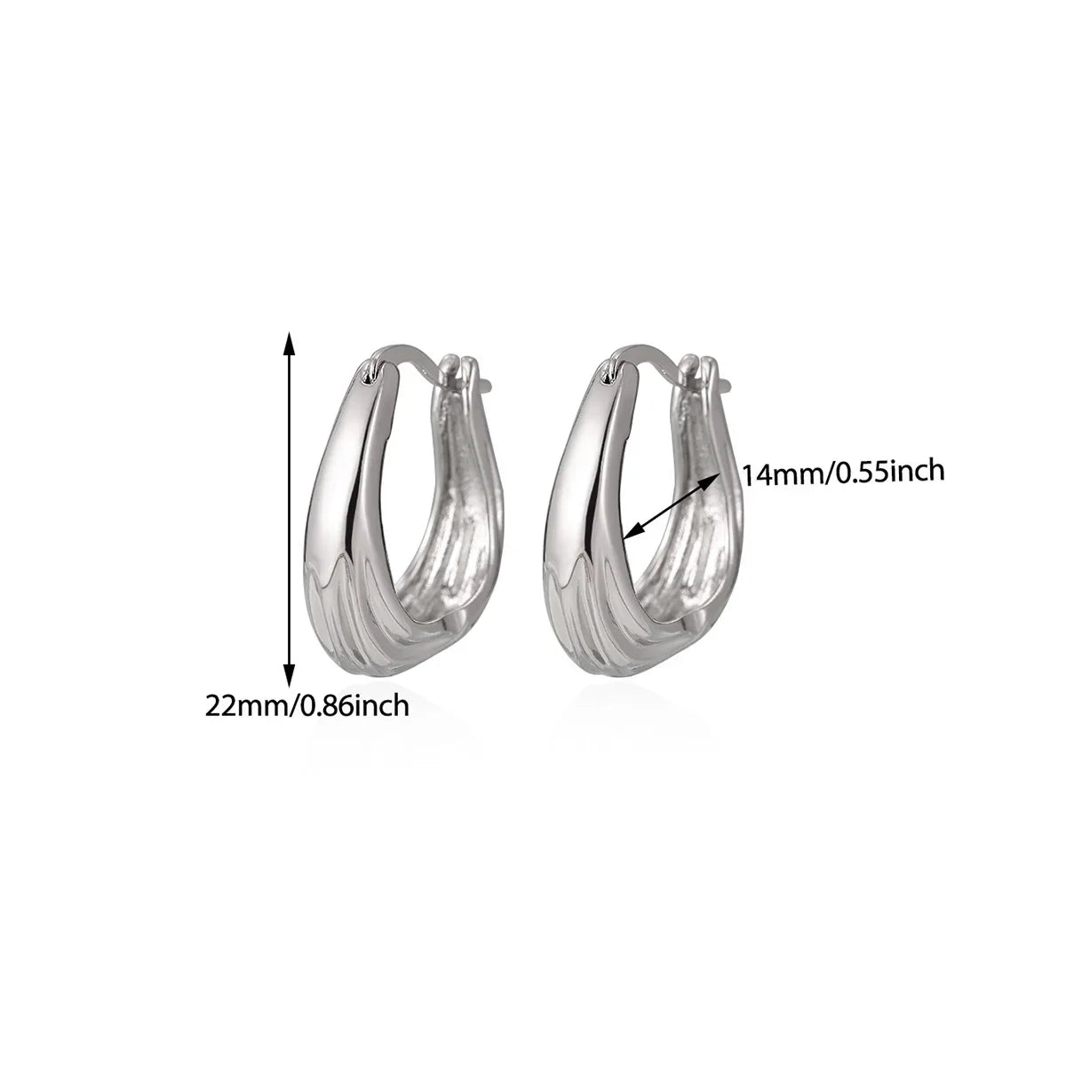 Brincos Huggies Facetados Losango - Design Geométrico Banhado a Ouro