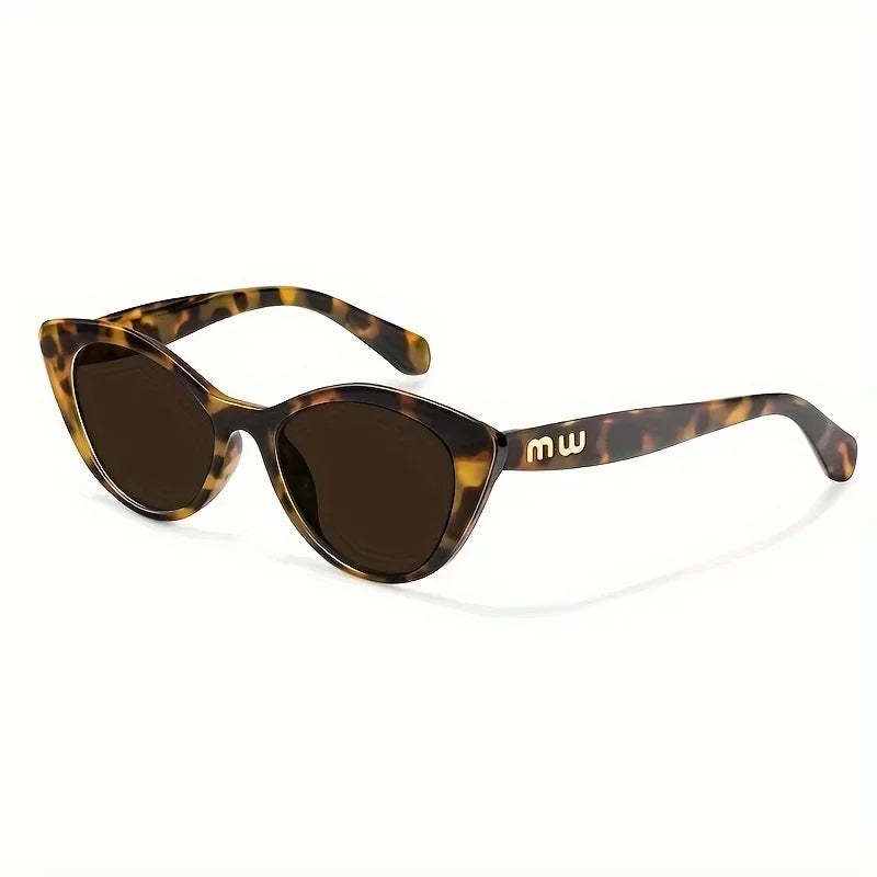 Óculos de Sol Cat-Eye Helena - Design Oversized Vintage com Proteção UV400