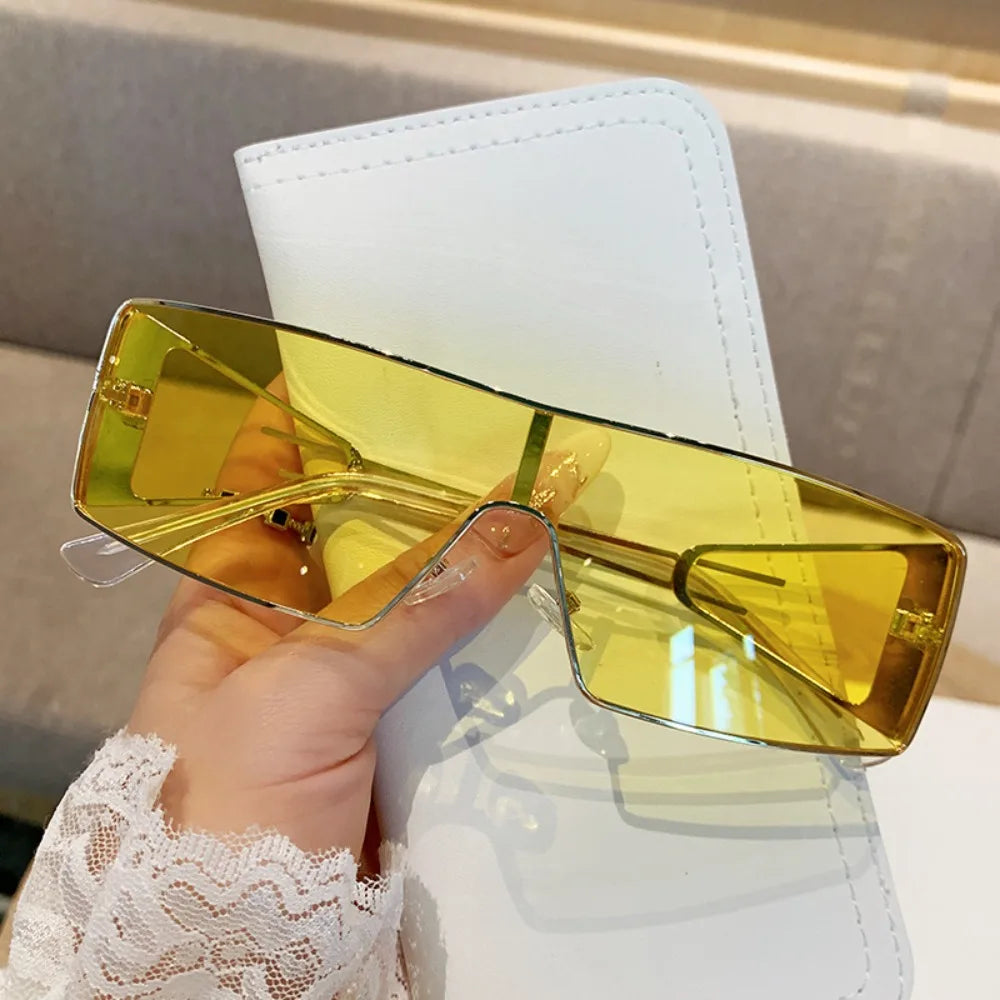 Óculos de Sol Square Rivera - Design Grande Clássico com Proteção UV400