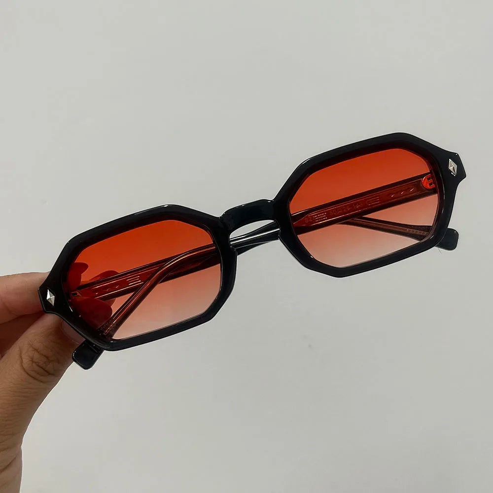 Óculos de Sol Round Metal - Traço Metálico Fino com Proteção UV400