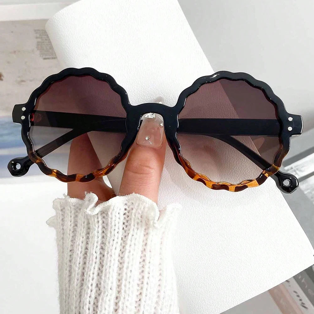 Óculos de Sol Round Indie - Design Compacto Retro com Proteção UV400