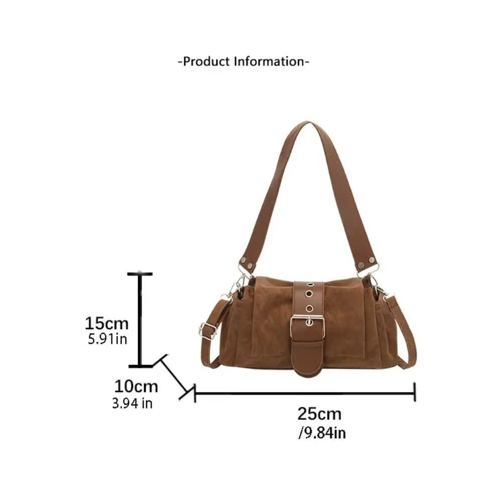 Mala Tote Suede Rectangular - Silhueta Estruturada de Grande Capacidade em Camurça Matte