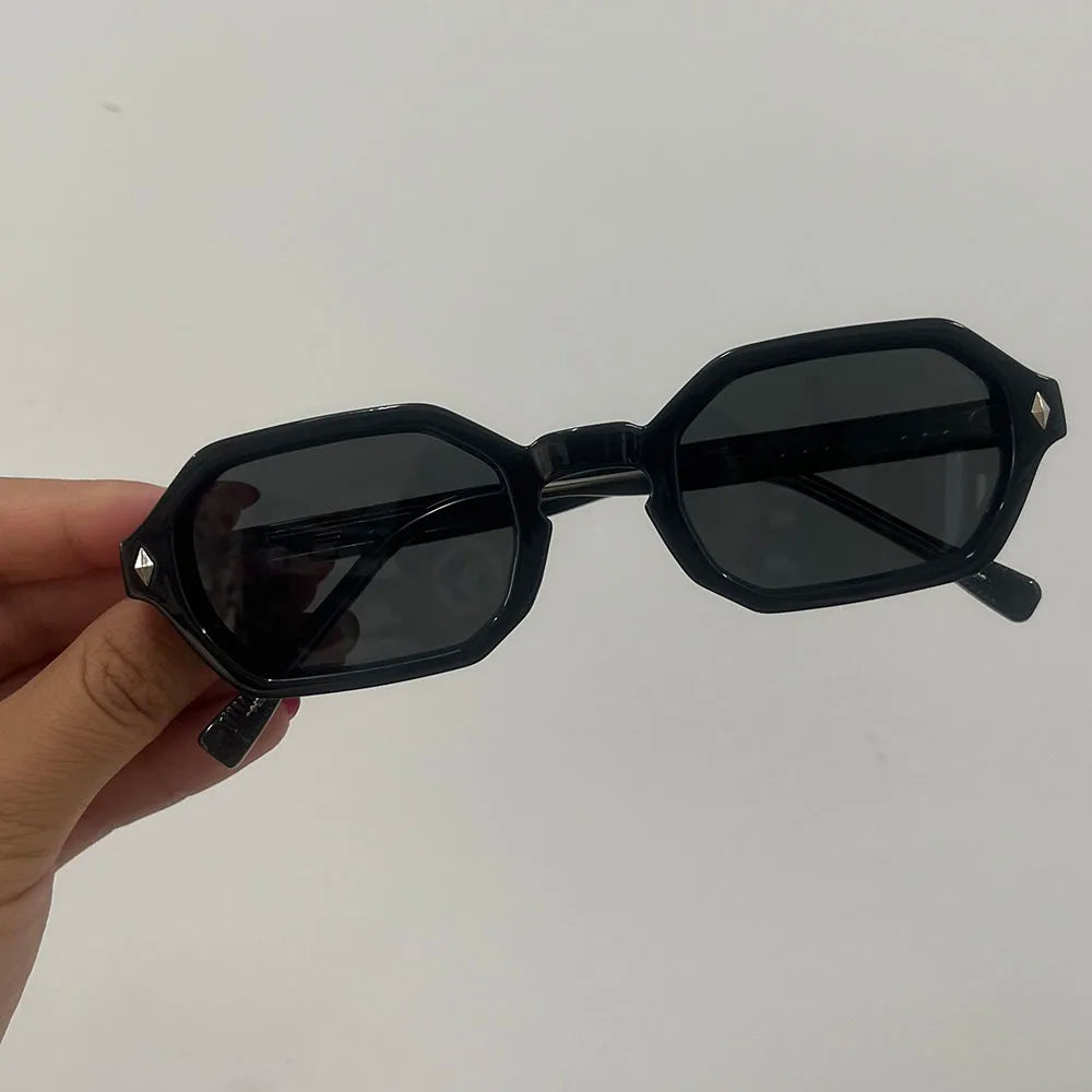 Óculos de Sol Round Metal - Traço Metálico Fino com Proteção UV400