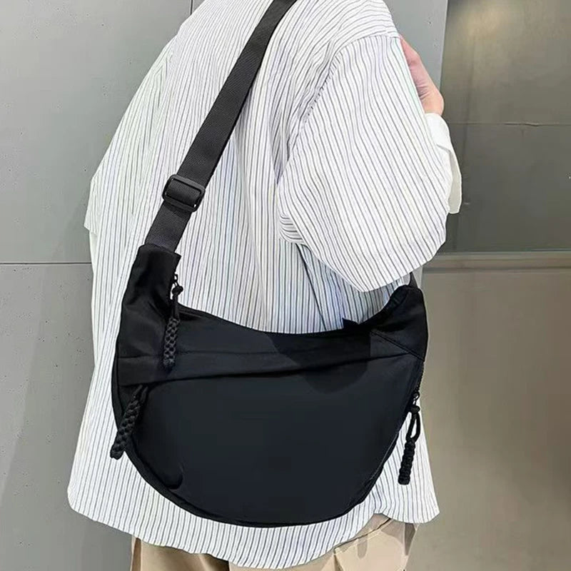Mala Transversal Nylon Urban - Tecido Técnico Impermeável com Alça Confort Adjustable