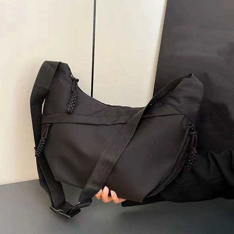 Mala Transversal Nylon Urban - Tecido Técnico Impermeável com Alça Confort Adjustable