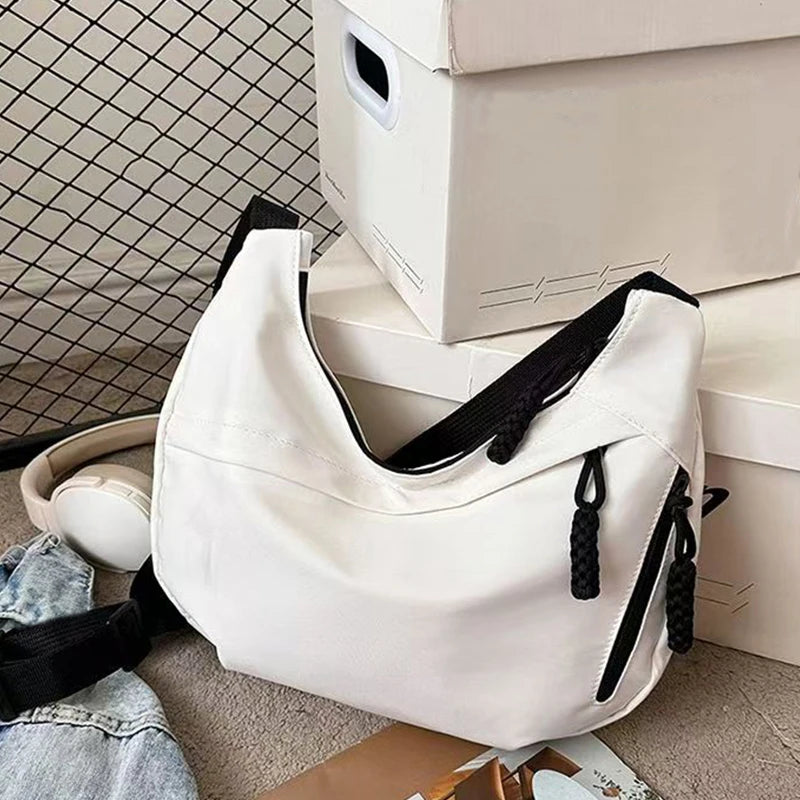 Mala Transversal Nylon Urban - Tecido Técnico Impermeável com Alça Confort Adjustable