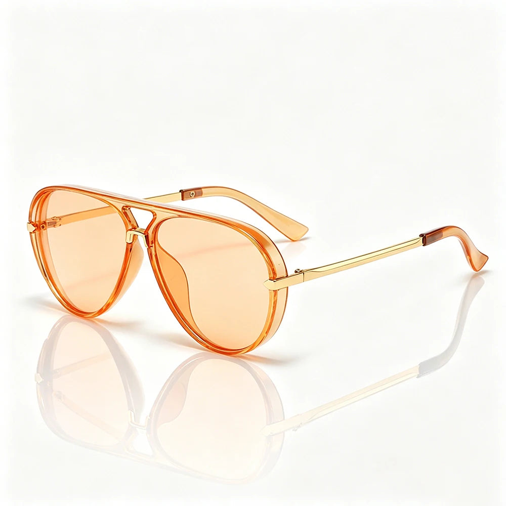 Óculos de Sol Pilot Heritage - Design Clássico Aviador com Proteção UV400