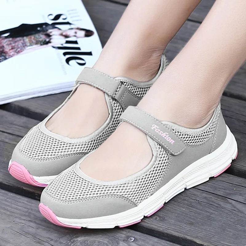 Sapatilha Slip-On Aero Confort - Tecido Mesh Respirável com Sola Ultra Leve