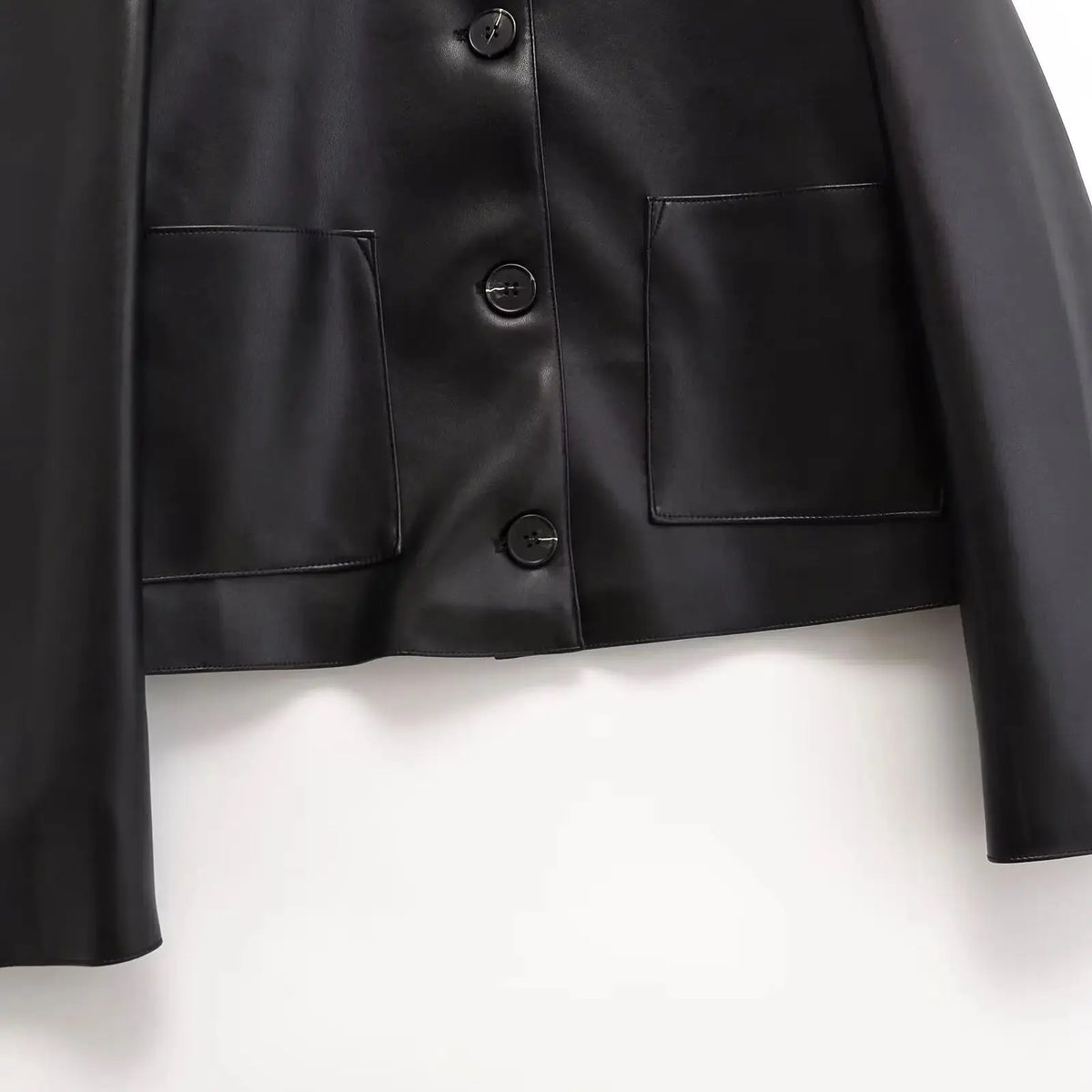 Jaqueta Aviador Loose Street - Modelagem Comfort em Cabedal Texturizado