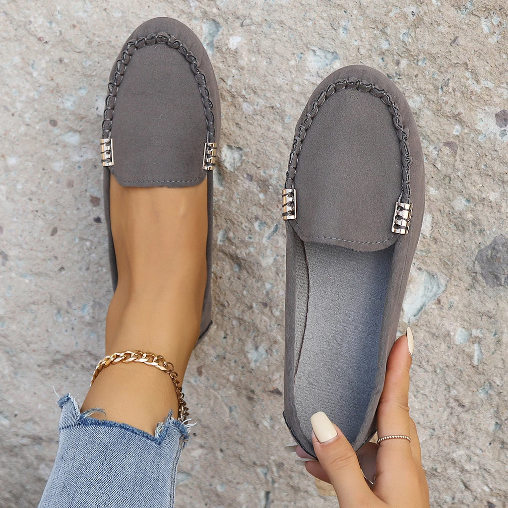 Sapato Slip On Riviera Loafer - Tecido Respirável Flex com Ajuste Elástico