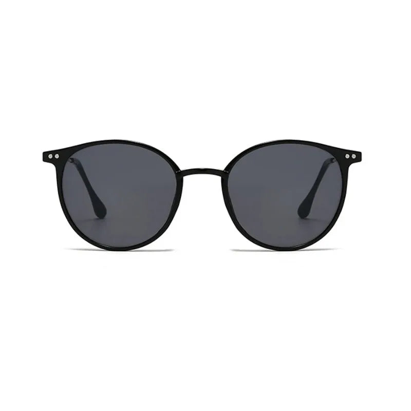 Óculos de Sol Round Saint-Tropez - Design Retro de Luxo com Proteção UV400