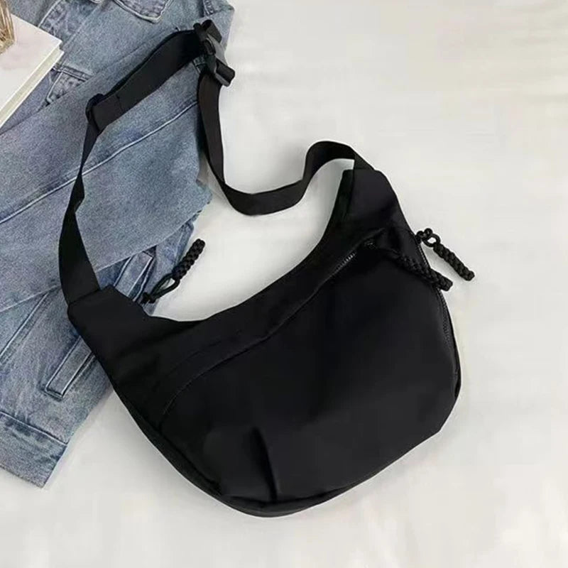 Mala Transversal Nylon Urban - Tecido Técnico Impermeável com Alça Confort Adjustable