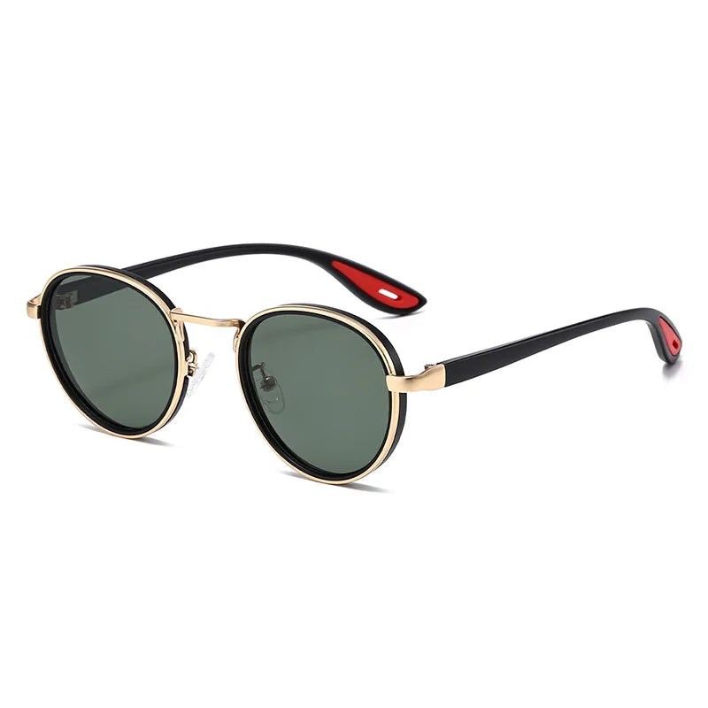 Óculos de Sol Round Rebel - Estilo Retro Urbano com Proteção UV400