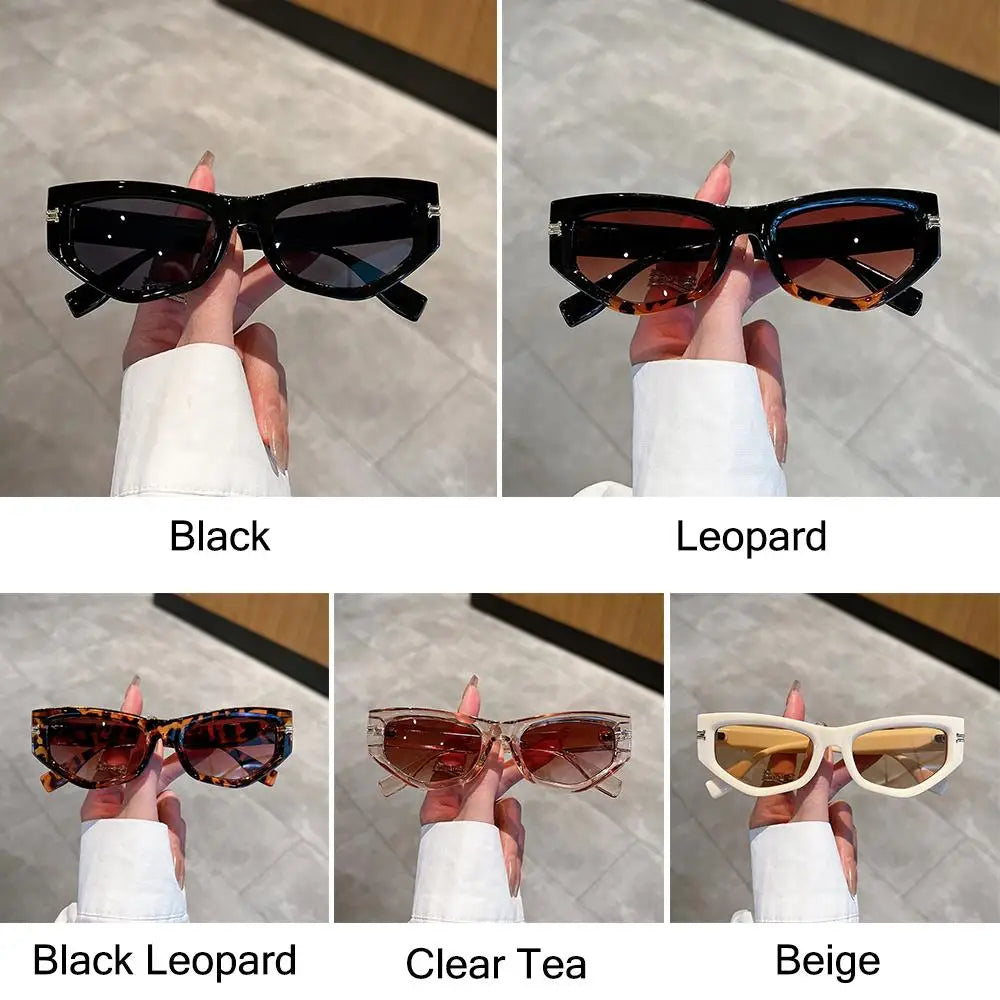 Óculos de Sol Cat-Eye Amber - Design Vintage com Proteção UV400