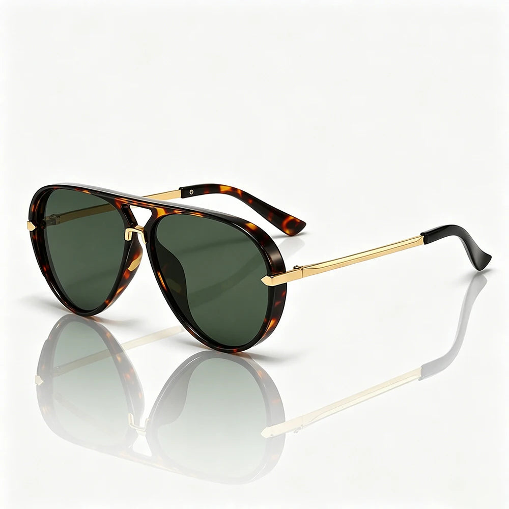 Óculos de Sol Pilot Heritage - Design Clássico Aviador com Proteção UV400