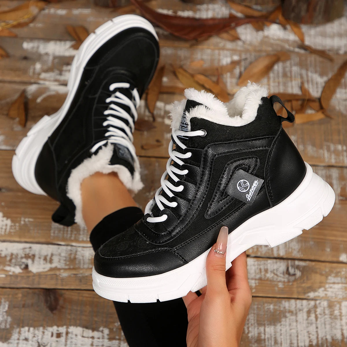 Bota Ankle Cozy Warm - Conforto Térmico com Forro em Plush Premium