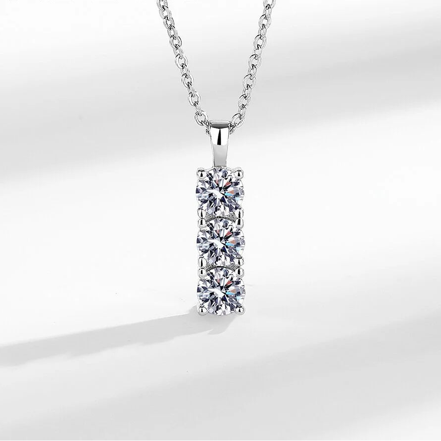 Conjunto Riviera Prata 925 - Brincos e Colar Exclusivo