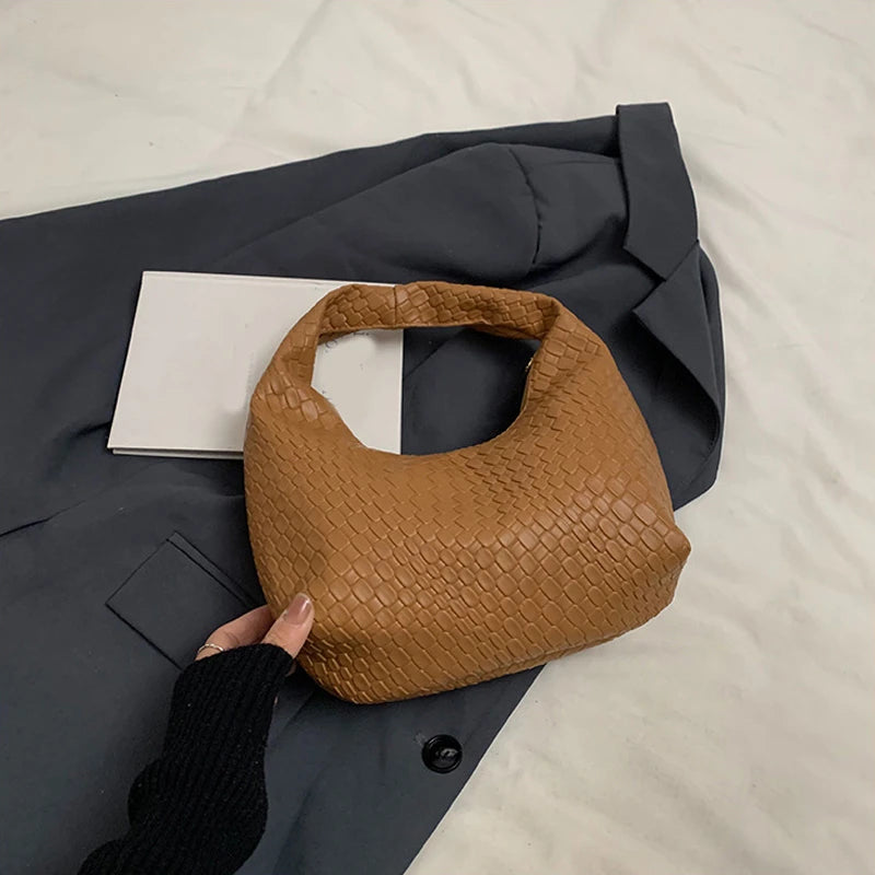 Mala Tote Suede Cord - Alças Duplas em Corda de Grife com Acabamento Aveludado