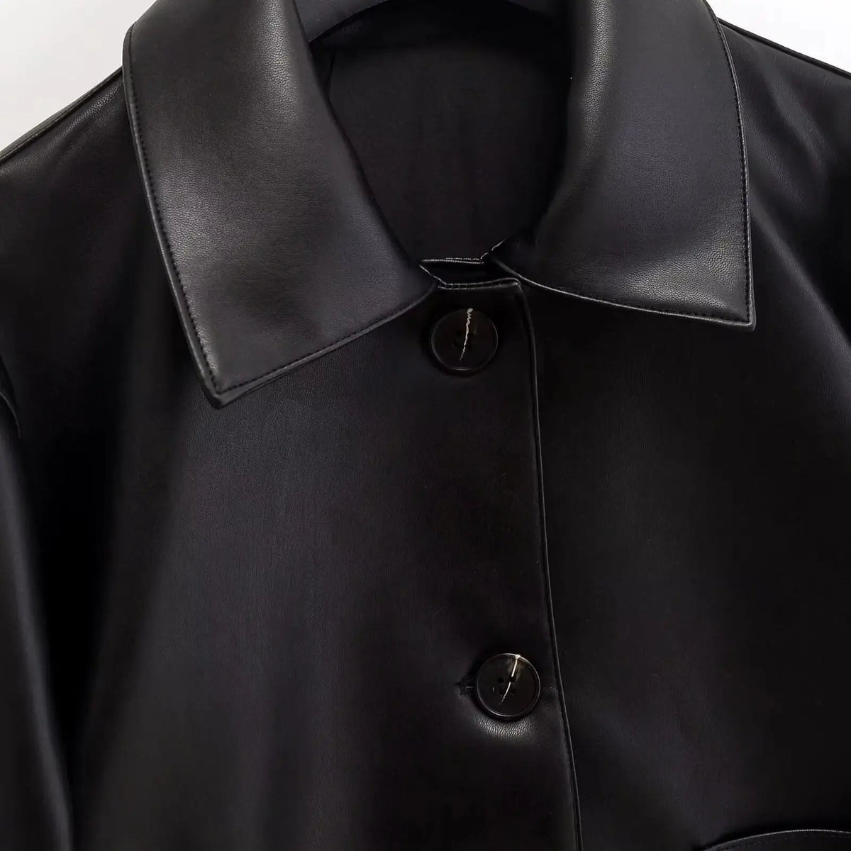 Jaqueta Aviador Loose Street - Modelagem Comfort em Cabedal Texturizado